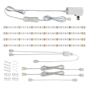 Philips 6.6 ft. Smart Plug-in Color and Tunable White Dimmable Wi-Fi Wiz  Connected Light Strip 560755 - The Home Depot