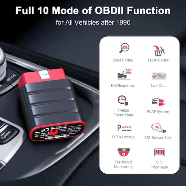 430 OBD2 Advanced Bluetooth Scanner | Save thousands with free app