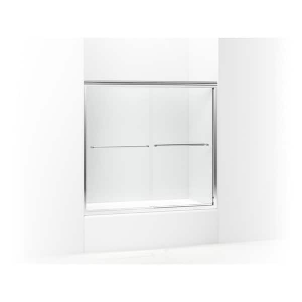 Reviews for STERLING Finesse 59.625 in. W x 58.0625 in. H Sliding Tub ...