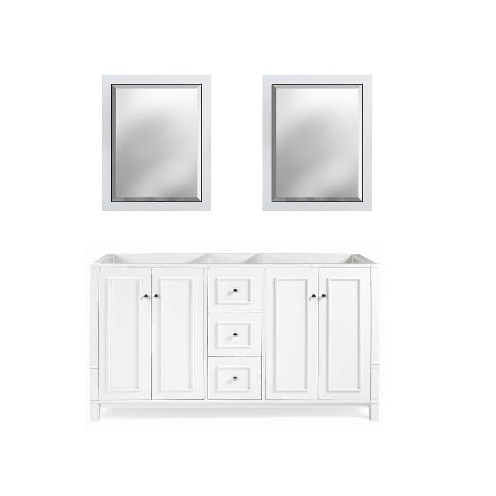 Williamsburg 60 in. W x 21.3 in. D x 34 in. H Bath Vanity Cabinet without T