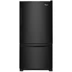18.7 cu. ft. Bottom Freezer Refrigerator in Black
