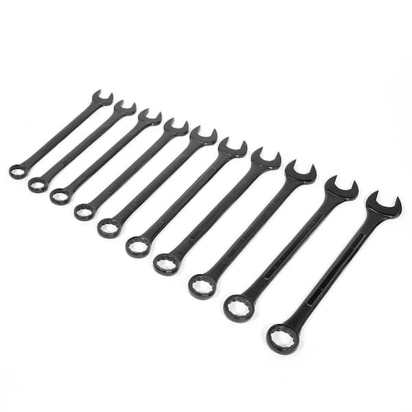 Moody Tool 1/8 Single Open End Wrench Black Oxide 76-1554 Pack of 10 SAE 
