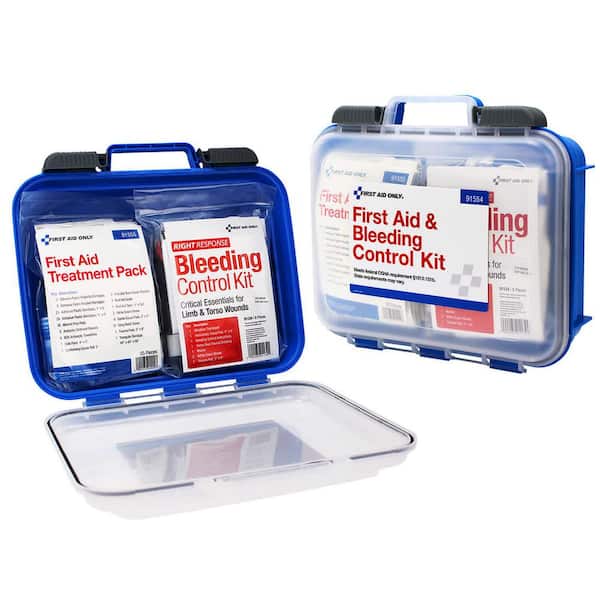 Mobile Bleeding Control Kit and First Aid Kit, 103-Pieces