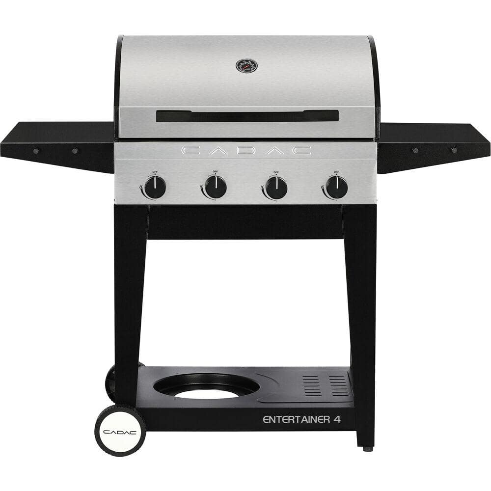 marxisme Kom forbi for at vide det midnat Cadac Entertainer 4-Burner Propane Gas Grill in Stainless Steel  98251-41G01-US - The Home Depot