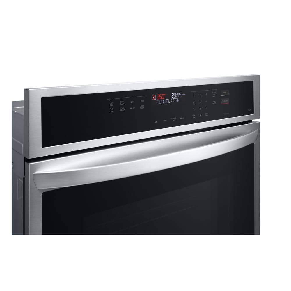 LG 4.7 Cu. Ft. Black Stainless Steel Smart Wall Oven