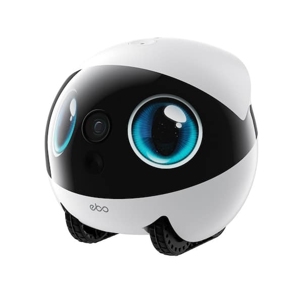 EBO Air 2S Family Bot Home Robot Camera: Companion Robot, Movable Robot Camera, 2. 5K 2-Way Video, Auto-Recharge