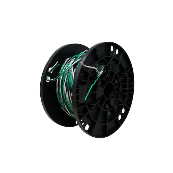 Southwire 300 ft. 14/3-Gauge Black/White/Green Stranded CU