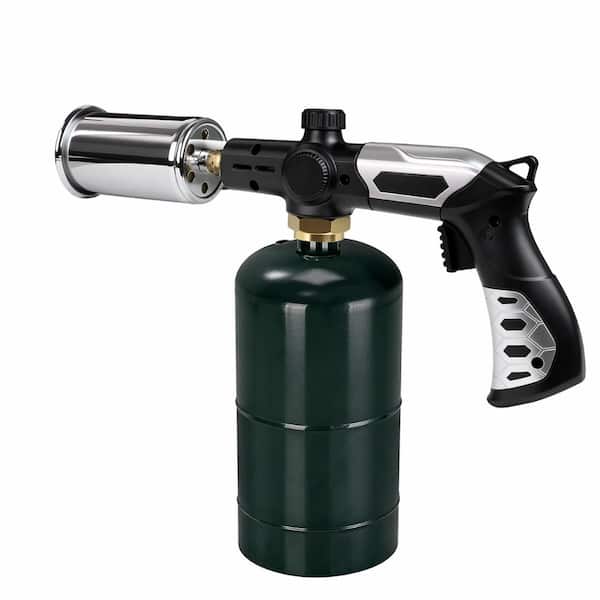 Adjustable Propane Cooking Torch with One-Touch Ignition for BBQ Grilling Sous Vide Searing Kitchen Use