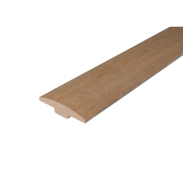 T-Mold Reuben Light Birch 2 in. W x 78 in. L Latte Solid Hardwood Trim