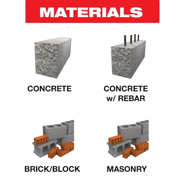 1-1/4 in. x 16 in. x 18 in. Rebar Demon SDS-Plus 4-Cutter Full Carbide Head Hammer Drill Bit
