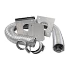 US Stove 6 In. Fresh Air Intake Kit, Pellet/Multi-Fuel Stove-Compatible