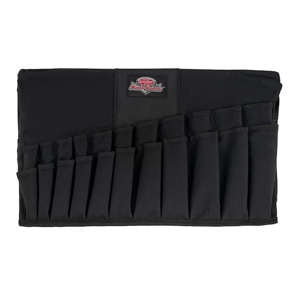 BUCKET BOSS Wrench Boss 5 Gal. Bucket Tool Organizer with 36 Pockets for Wrench Sets and Open Center Bulk Storage in Black BUCKET BOSS Wrench Boss 5 Gal. Bucket Tool Organizer with 36 Pockets for Wrench Sets and Open Center Bulk Storage in Black