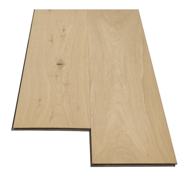 Lifeproof Nordhouse Dunes Oak 2/7 in. T x 6.5 in. W Click Lock Wire Brushed Engineered Hardwood Flooring (19.5 sq.ft./case)