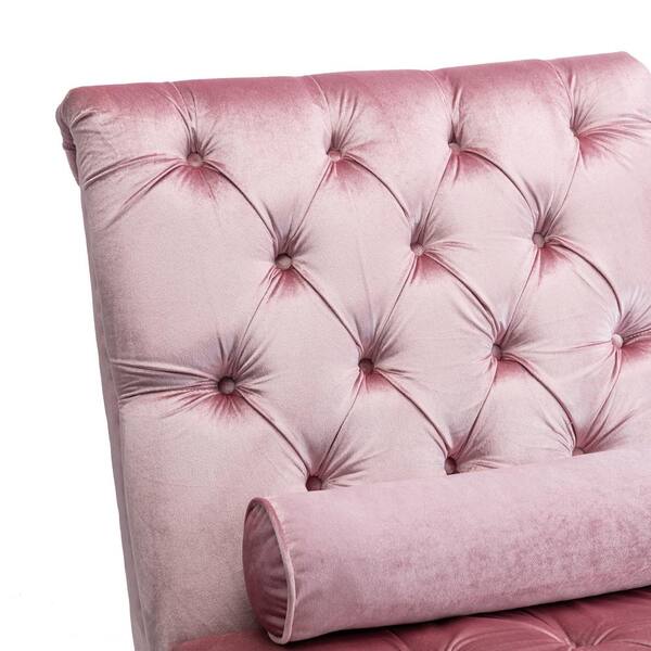 pink chaise cushion