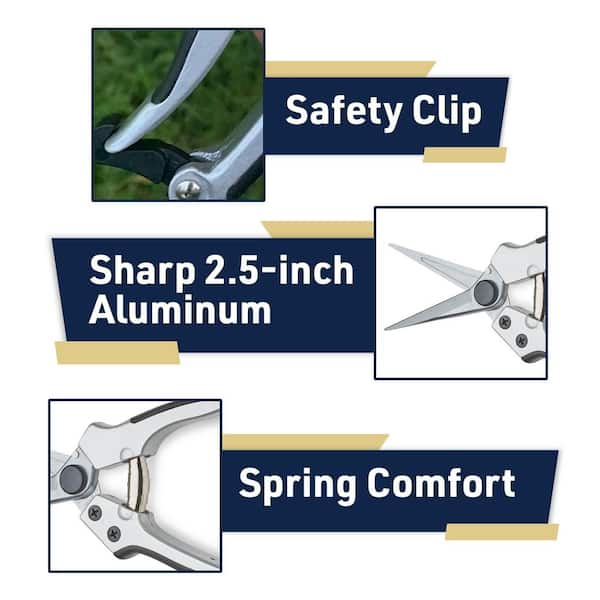 Kings County Tools Pruning Shears Garden Scissors