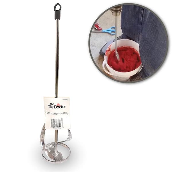 The Tile Doctor Grout Mixer Paddle - Design Tile
