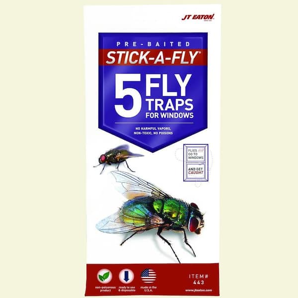 JT Eaton Stick-A-Fly Window Fly Traps