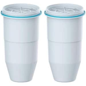 WD-ZR-017B-2, Replacement for ZR-017 Pitcher Filters and Dispenser Filters, Reduce TDS, PFOA/PFOS, Chlorine, 2 Pack