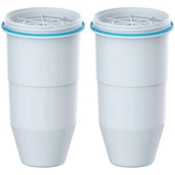 Waterdrop WD-ZR-017B-2, Replacement for ZR-017 Pitcher Filters and Dispenser Filters, Reduce TDS, PFOA/PFOS, Chlorine, 2 Pack