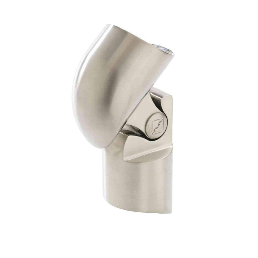 EVERMARK Brushed Nickel Bottom Connector 6501138 The Home Depot