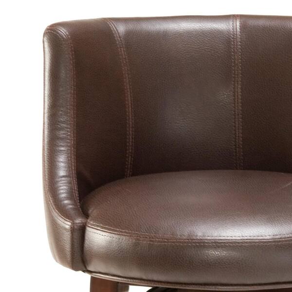 Hillsdale Furniture Napa Valley 25.25 in. Dark Brown Cherry Brown