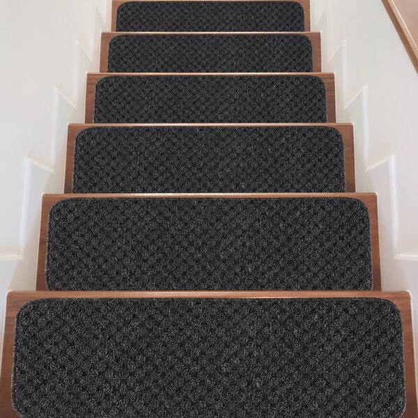 Home & Garden Rugs & Carpets Green Stair Tread Set of 7 Floral Non Slip