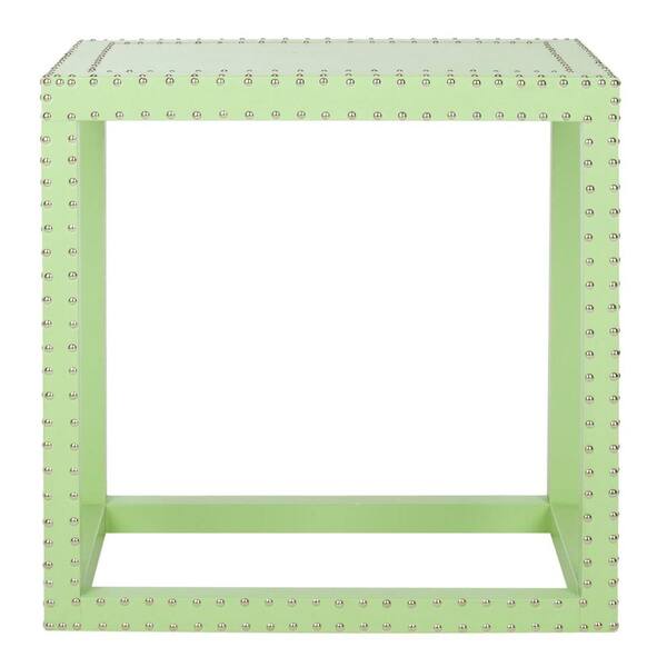 SAFAVIEH Lena Light Green End Table