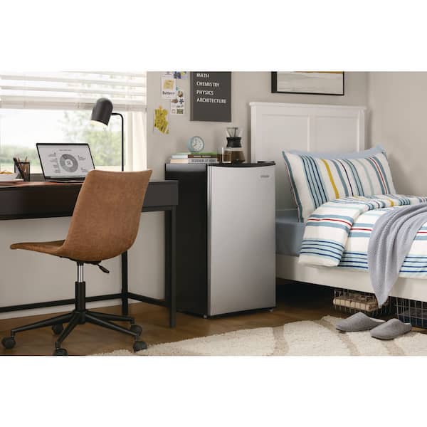 Vissani 3.3 cu. ft. Mini Refrigerator in Stainless Look with 7