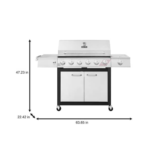 Dyna glo 2025 grill 6 burner