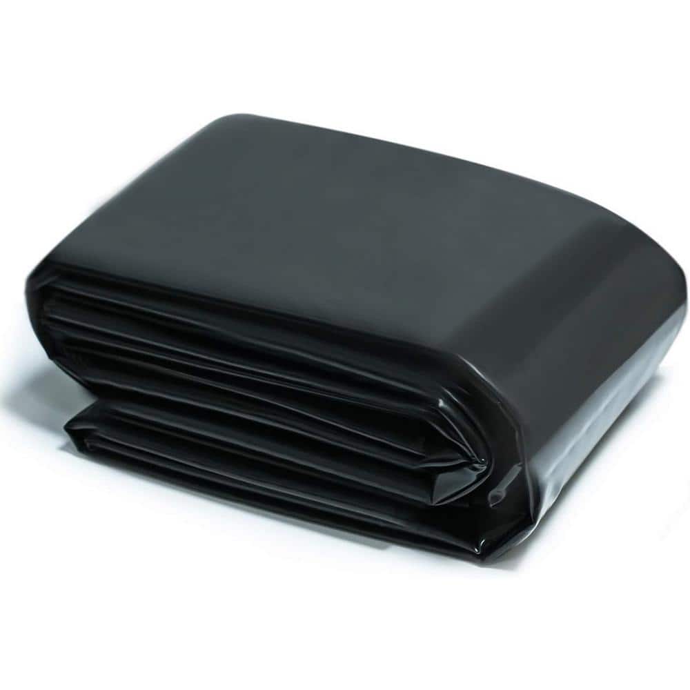 20 x 25ft HDPE Pond Liner, 20 Mil Pond Skins for Fish Ponds, Water Features