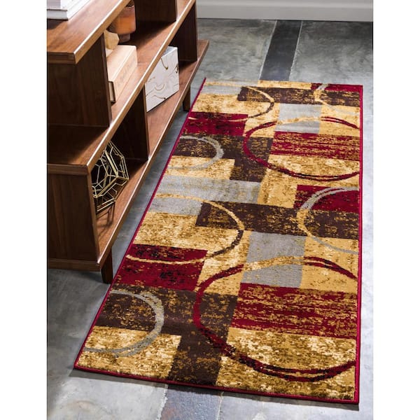 Barista Kouillou Multi 2 ft. x 12 ft. 2 in. Area Rug