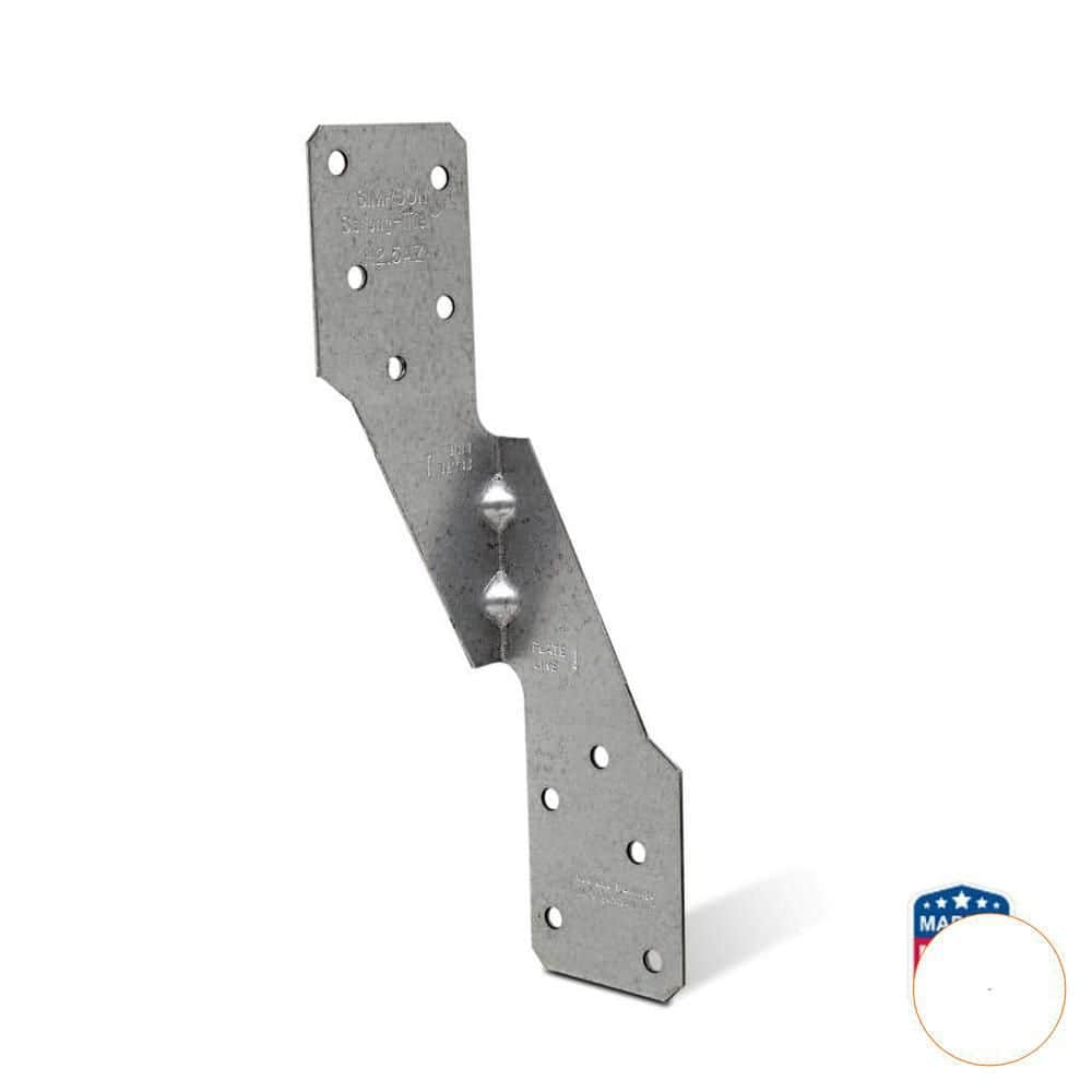 Simpson Strong-Tie H2.5A 18-Gauge ZMAX Galvanized Hurricane Tie H2