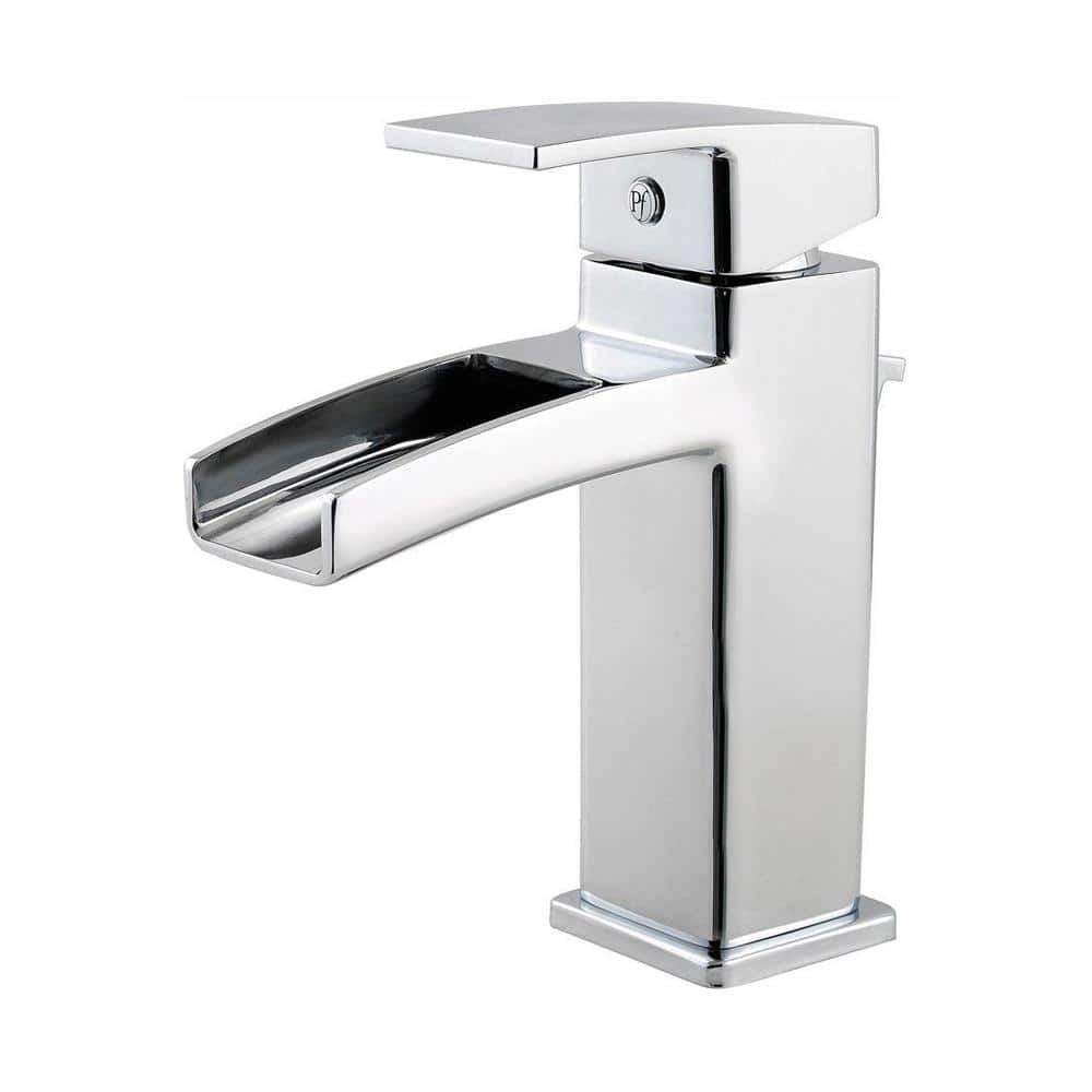 Kenzo Polished Chrome Single Control Bathroom Faucet