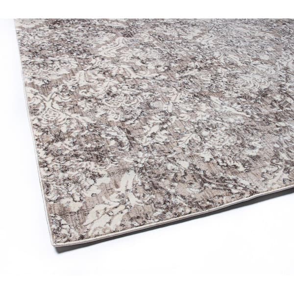 Montrose Beige 9 ft. x 12 ft. (8 ft. 6 in. x 11 ft. 6 in.) Abstract Contemporary Area Rug
