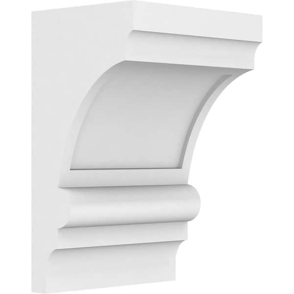 Ekena Millwork 5 in. x 8 in. x 4 in. Standard Diane Architectural Grade PVC Corbel