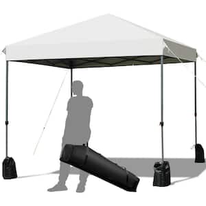 8 ft. x 8 ft. Outdoor Pop up Canopy Tent with Roller Bag