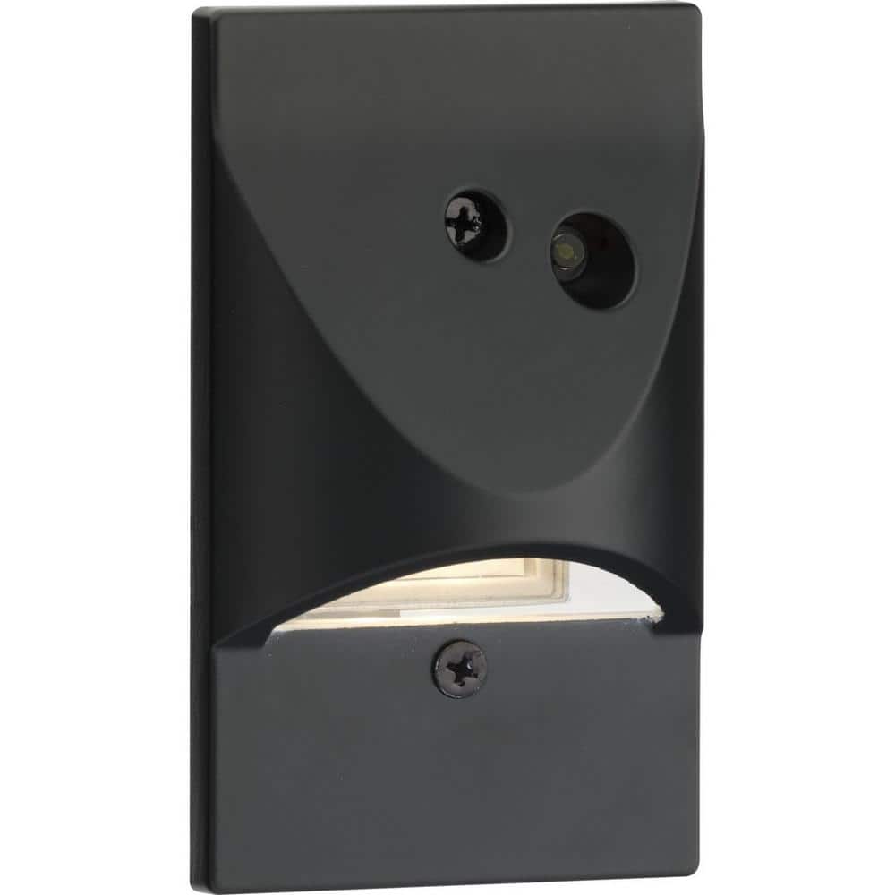 Black Bronze Dimmable LED Step Light with Photocell
