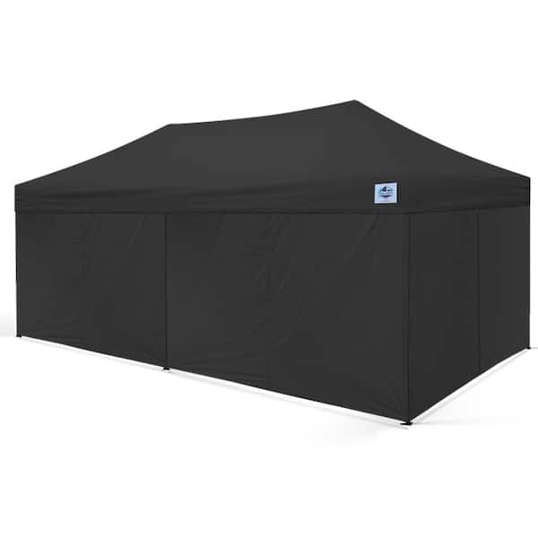 King Canopy Universal 10 Ft X 20 Ft Black Side Walls For Instant 6