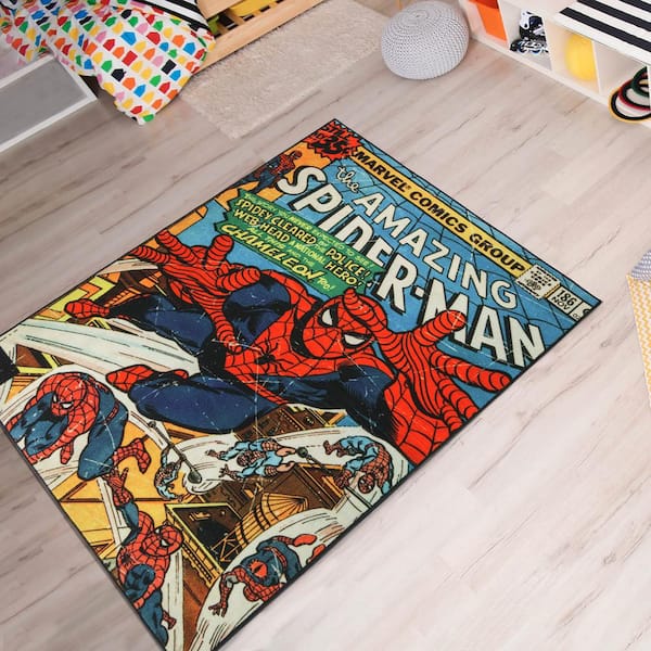 Marvel Spider-Man Mask Area Rug - US