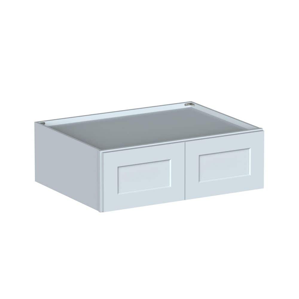36 in. W x 27 in. D x 12 in. H Plywood Ready to Assemble Standard Wall Kitchen Cabinet in Dove Gray Full Overlay Design price history on PriceWatchPro