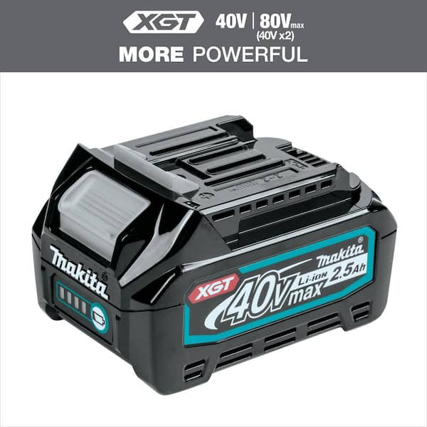 Makita 40V max XGT 2.5Ah Battery BL4025 The Home Depot