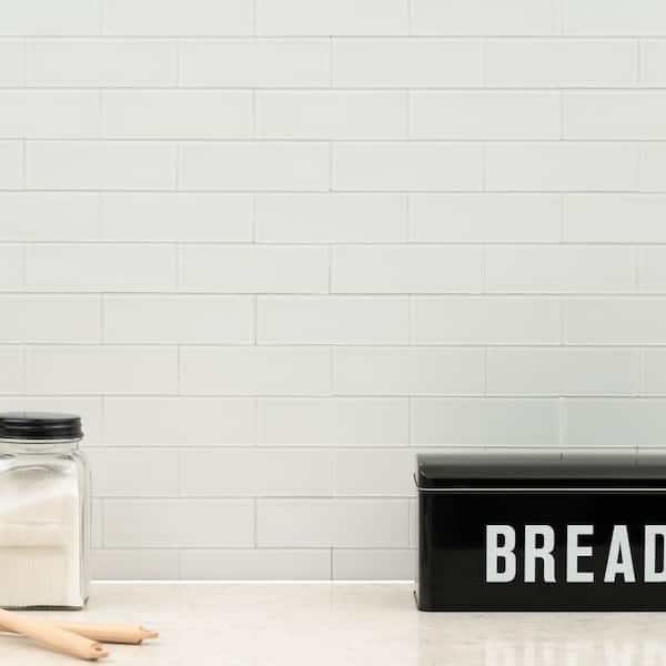 Alpine Ice 12 in. x 0.16 in. x 12 in. Textured Glass Peel and Stick Tile (1 sq. ft./Each)