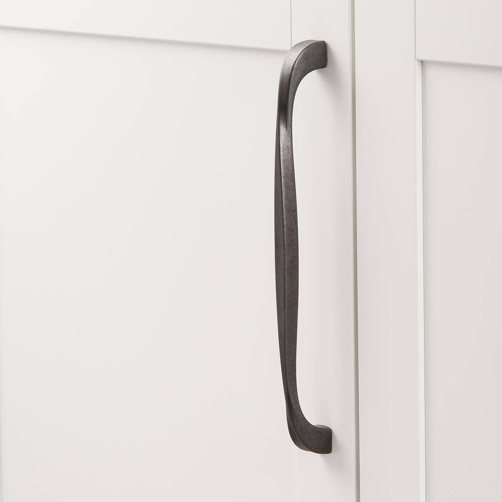Twist Collection Black Iron 9.5" Bar Cabinet Pulls