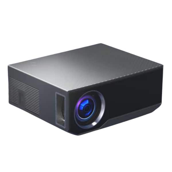 1920 x 1080 Full HD Wi-Fi Bluetooth Portable Projector with 16000 Lumens Speaker & Compatible, Smartphone, TV, HDMI, USB