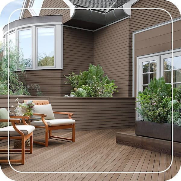 BEHR 1 gal. #SC-141 Tugboat Solid Color House and Fence Exterior