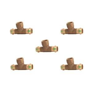 EFIELD Copper Press Fitting, 3/4" Copper Press X 3/4" Female (FPT) Union For Pipe Connection (3/4-inch),(PRESS075