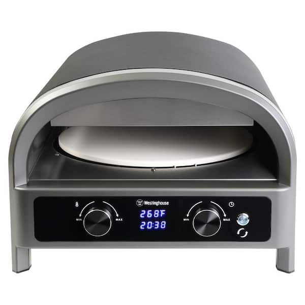 Westinghouse 12 inch Electric Pizza Oven Black, Black