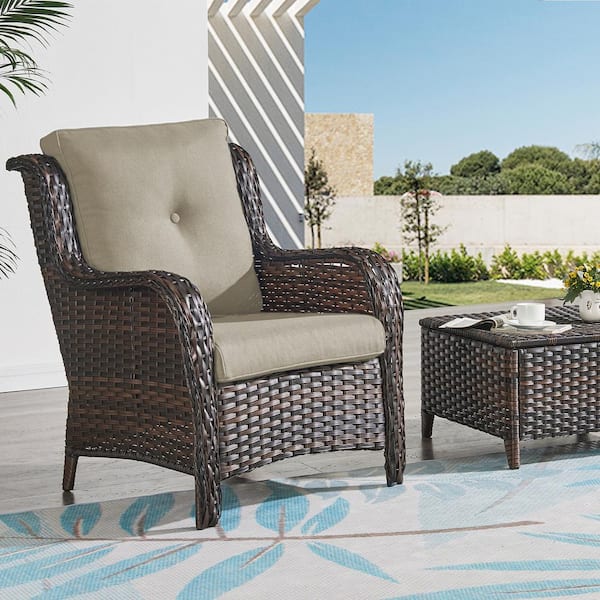 Deep seating replacement cushions for outdoor wicker furniture hot sale