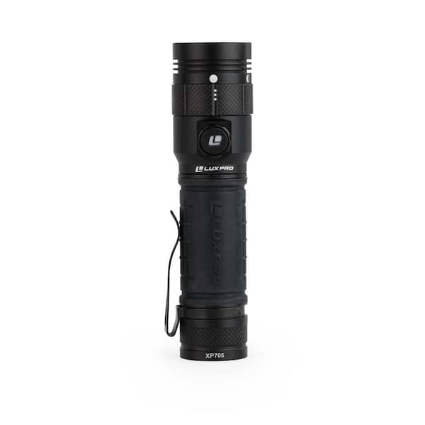 Pro Series 1200 Lumens Rechargeable LED with Red Professional Flashlight