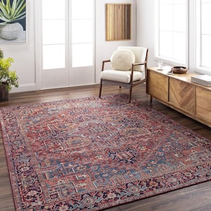 Ferran Red/Blue 5 ft. x 7 ft. 6 in. Area Rug